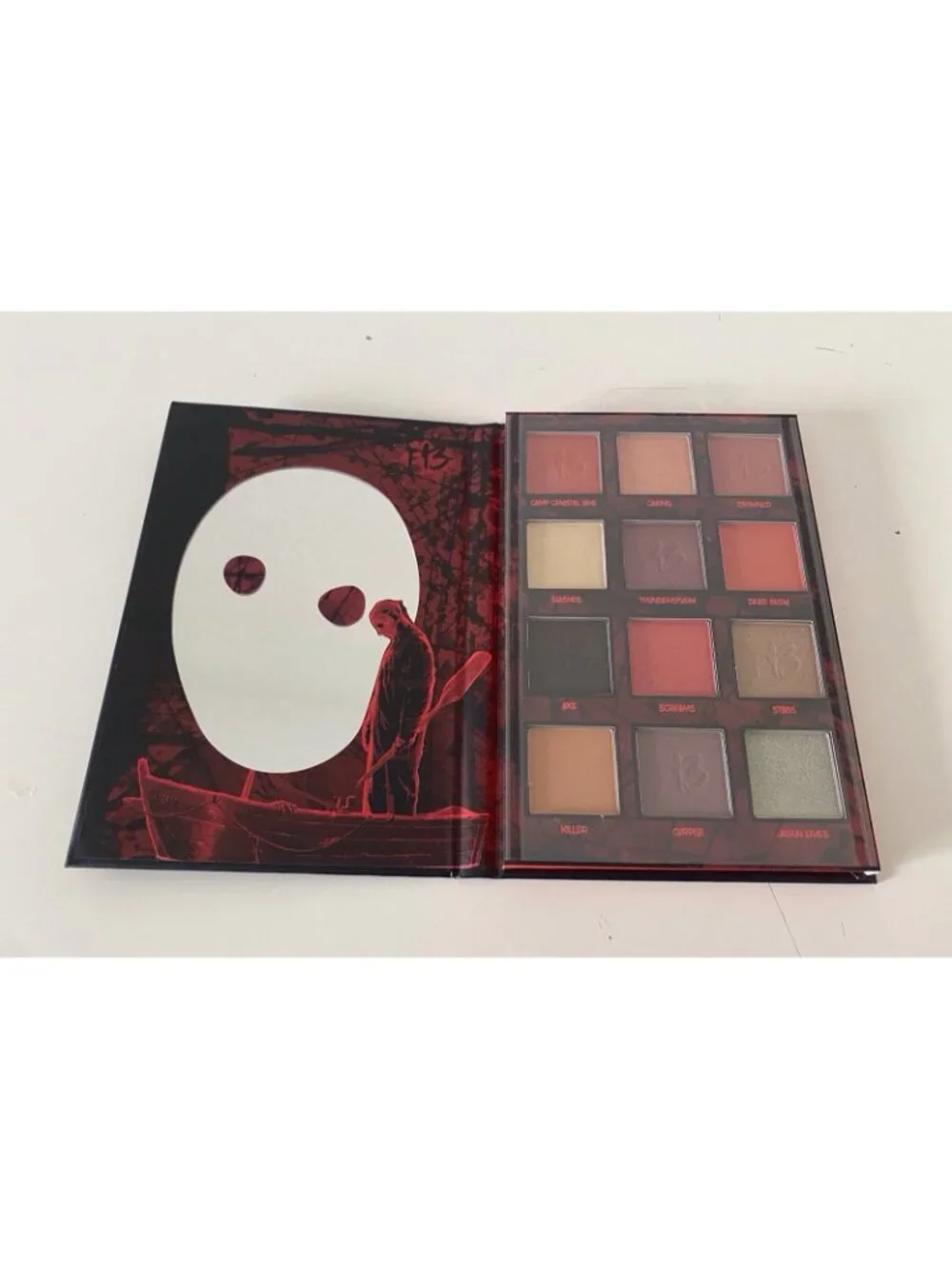 Taste Beauty Friday The 13th Eyeshadow Palette 12 Shades Glow In The Dark Cover